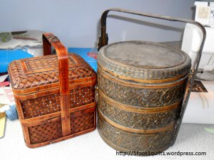 image of rattan baskets